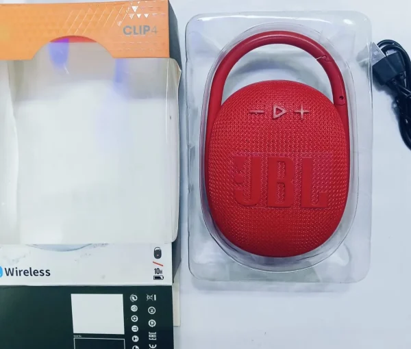 JBL Clip 4 Black Portable Bluetooth Speaker - Image 3