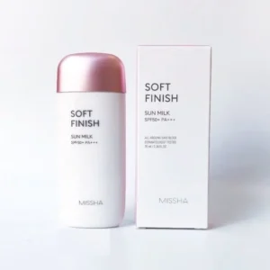 Missha Soft Finish Sun Milk Sunscreen SPF50 plus PA triple plus
